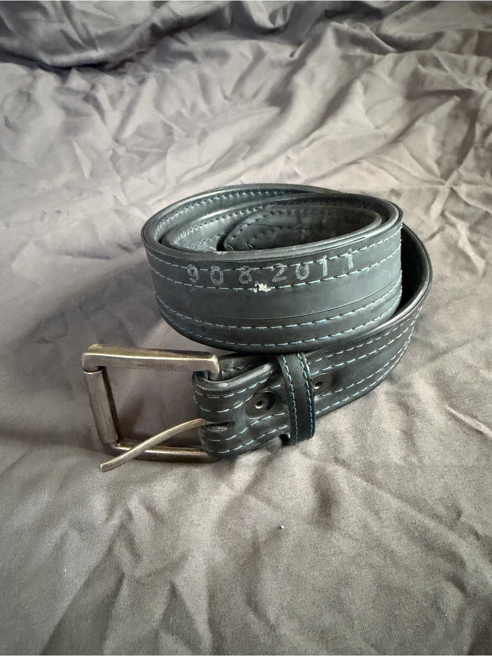 Recycled Bicycle Tube Belt Size Small